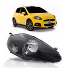 Farol Punto 08/12 Ld M.grafit Pisca Cúpula Negra Imm0311126