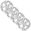 Jogo Calota 4 Pcs Aro 14 Hyundai Hb20 20/ Cubo Baixo Grid 191cb