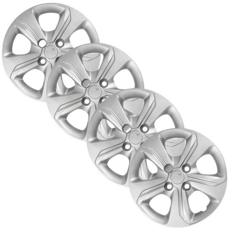 Jogo Calota Aro 14 Gm Onix/prisma 21/ Cubo Baixo Grid 376cb