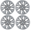 Jogo Calota 4 Pcs Aro 13 Vw Gol G6 Cubo Alto Grid 141ca