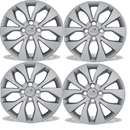 Jogo Calota 4 Pcs Aro 14 Gm Onix/prisma 17/18 Cubo Baixo Grid 374cb