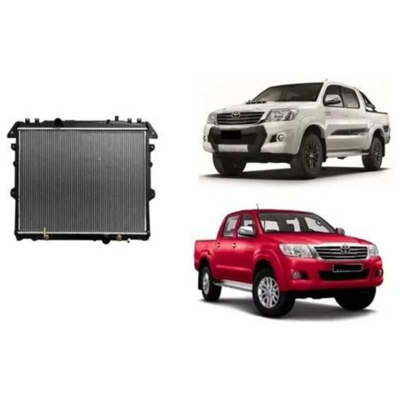 Radiador toyota hilux 09/09 diesel automatica/manual 701809