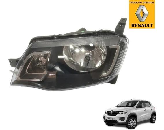 Farol Renault Kwid 17/ Le Masc.inf.preta 059201 Bbs