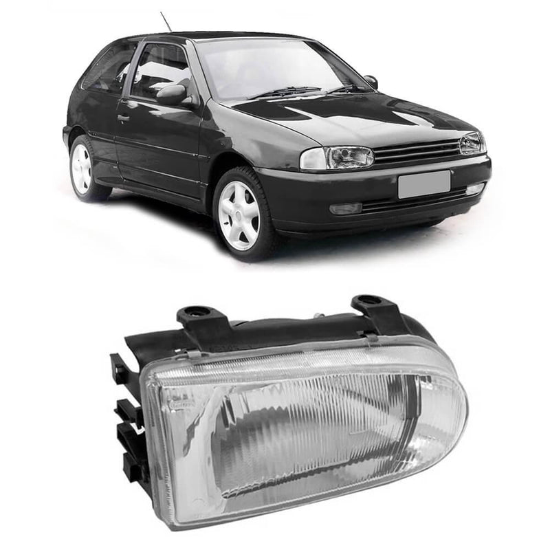 Farol Vw Gol Gii 95/ Ld Cromado Ia83505420
