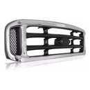 Grade Radiador Ford F250/f350 98/05 Cromado Zeene Zn1919003