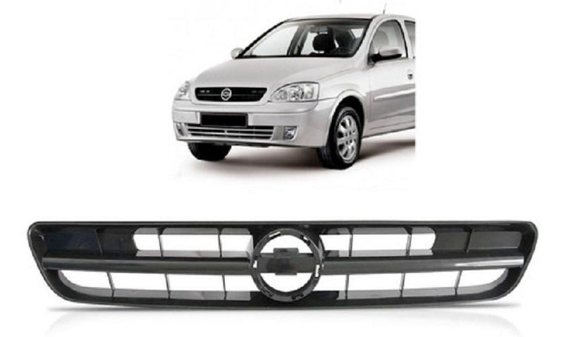 Grade Radiador Gm Corsa/montana 02/07 Preto J80957