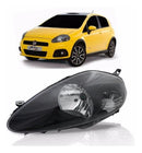 Farol Fiat Punto 08/12 Le Grafite Cupula Cristal Imm0312125