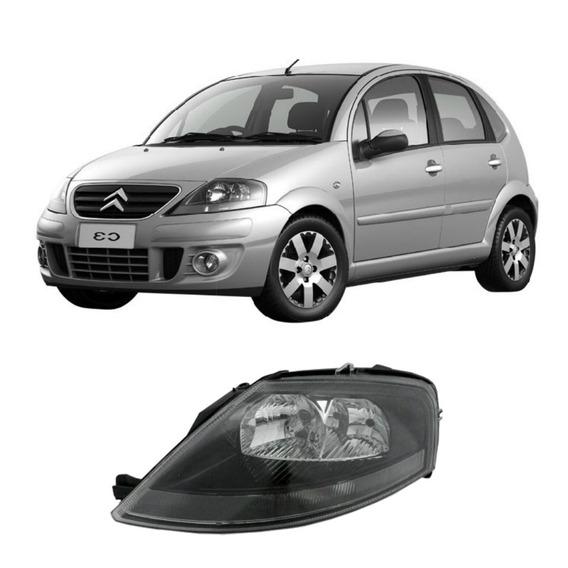 Farol Citroen C3 03/12 Le Manual Mg32001 L
