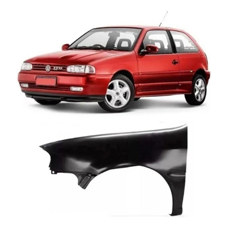 Paralama Vw Gol G2 95/03 Esquerdo Ponteiras Rodrigues 1251