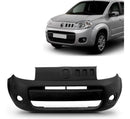Parachoque Dianteiro Fiat Uno Vivace 11/14 Preto Liso