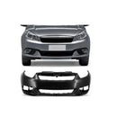 Parachoque Dianteiro Fiat Grand Siena 10/19 Pt Liso 02/1946