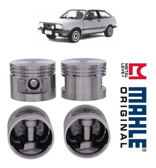 Jogo Pistao Vw Gol/voyage 85/ Mahle
