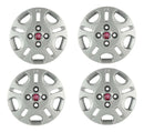 Jogo Calota 4 Pcs Aro 13 Fiat Uno 08/10 Cubo Baixo Grid 071cb