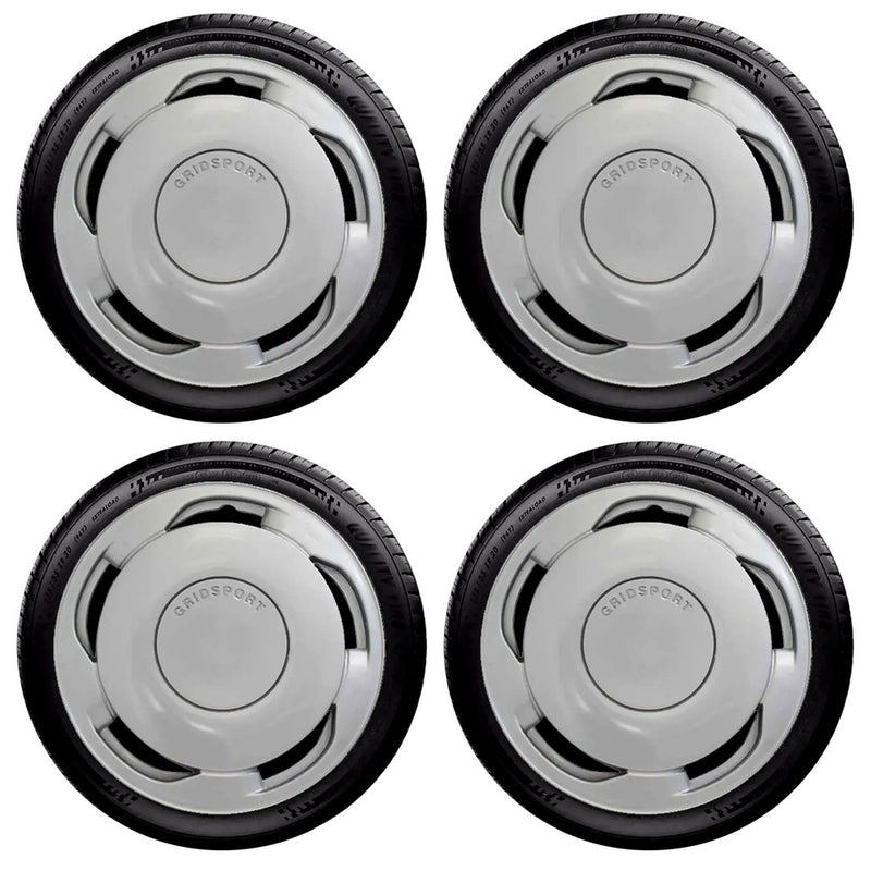 Jogo Calota 4 Pcs Aro 13 Vw Gol 94/ Mod. Orbital Grid 101ar