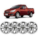 Jogo Calota 4 Pcs Aro 15 Gm Montana 11/13 Cubo Padrao Grid 084cp