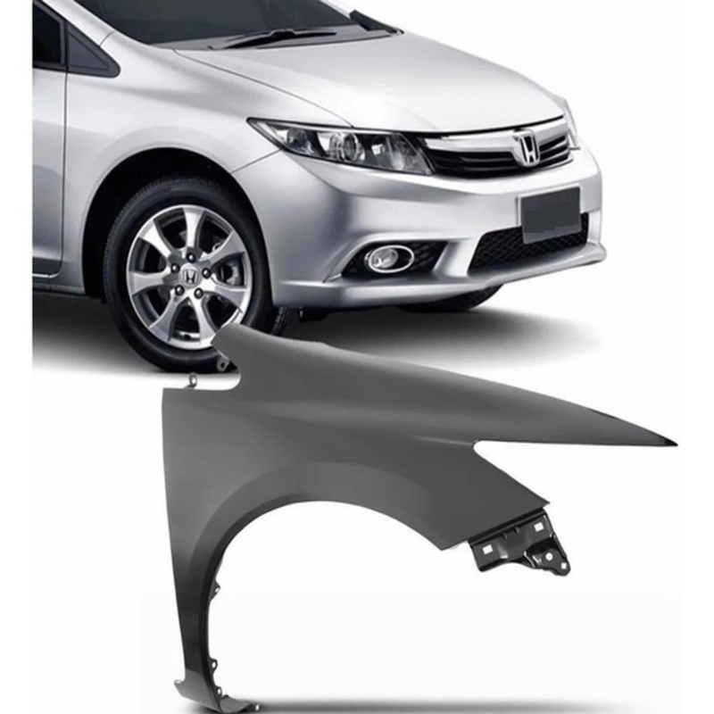 Paralama Honda City 09/14 Ld S/furo Flex 5224