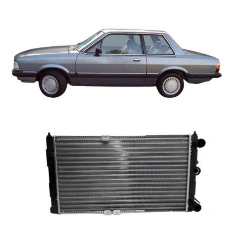 Radiador ford corcel/ del rey/pampa 1.6/1.8 todos rv2285