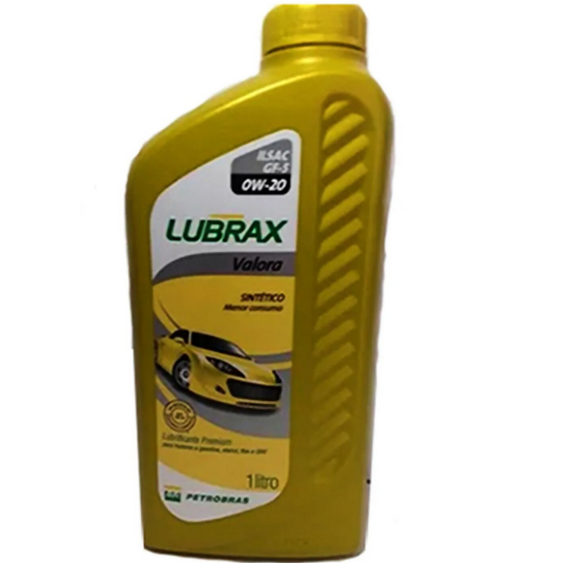 Oleo Lubrificante Motor 0w20 Valora Sintetico Lubrax 1020132