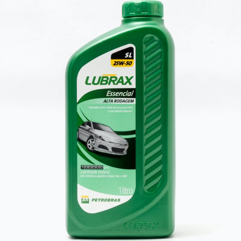 Oleo Lubrificante Motor 25w50 Alta Rodagem 1l Lubrax 1007996