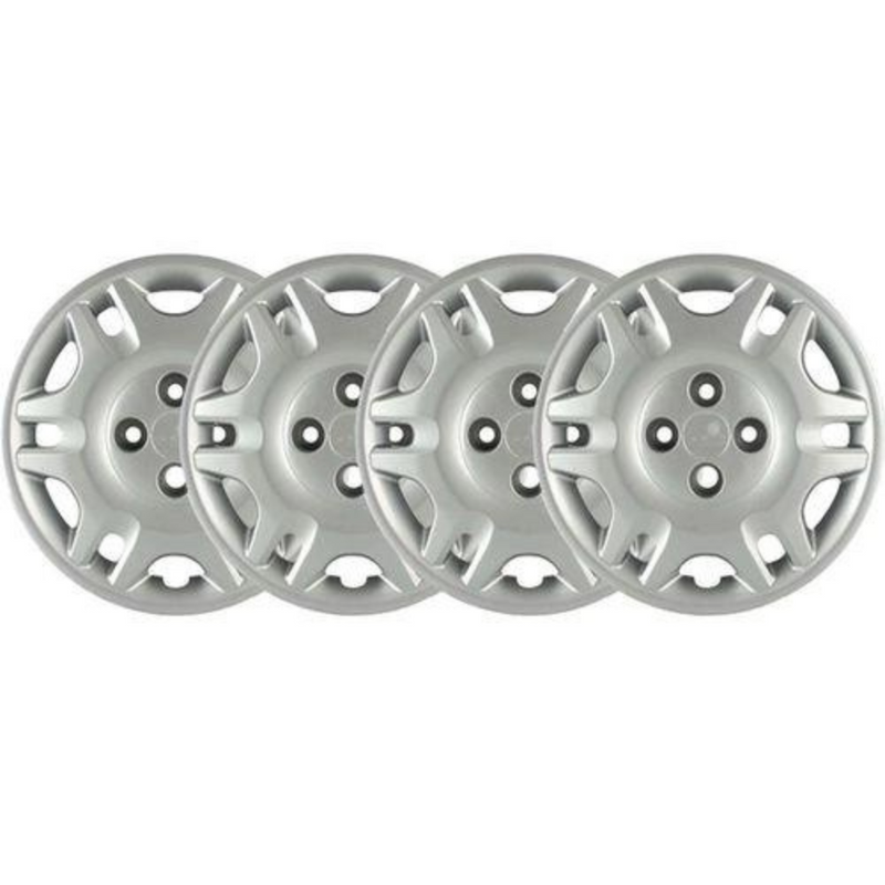 Jogo Calota 4 Pcs Aro 14 Fiat Strada 09/ Cubo Alto Grid 059ca